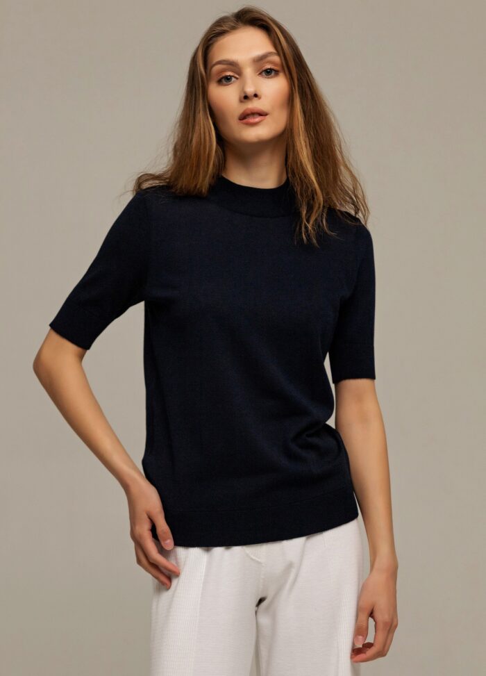 Джемпер темно синий 2053