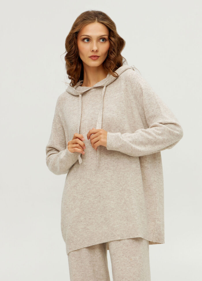 ХУДІ ОПАЛ oversize з 100% вовни ягняти 5127