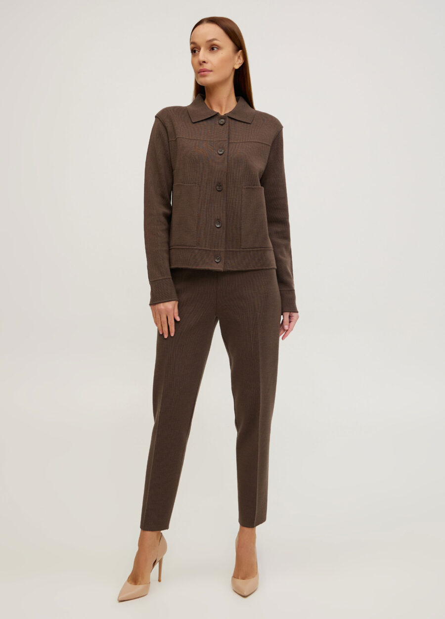 Брюки коричневый 9072-Коллекции_Осень-Зима_7