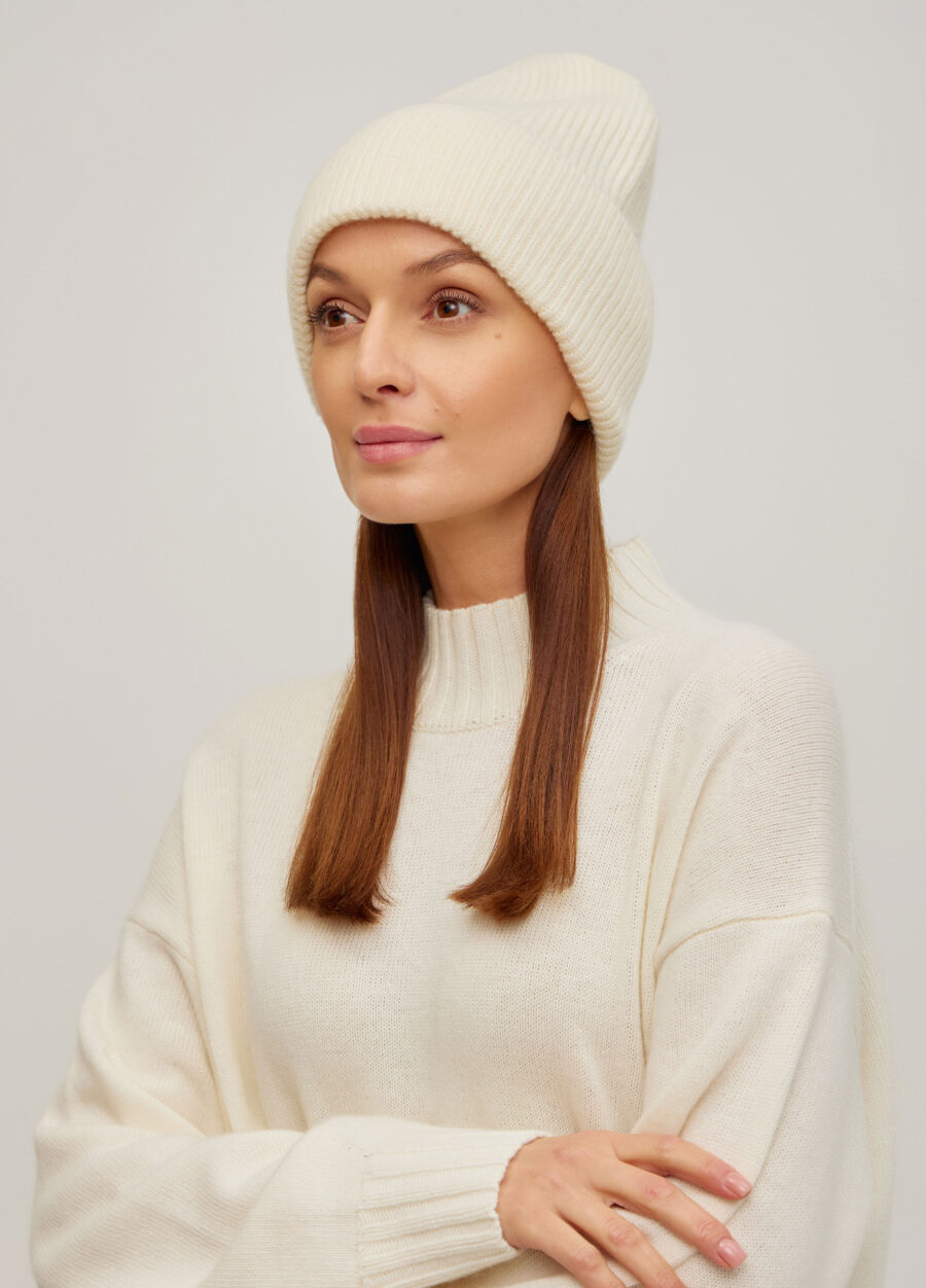 ДЖЕМПЕР МОЛОЧНИЙ із вовни ягняти 5088-Джемпери_Колекції_5