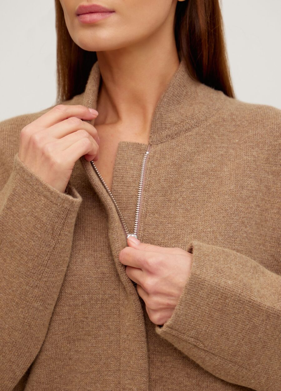 Мокко жакет из полушерсти ягненка 5108-Одежда_Коллекции_2