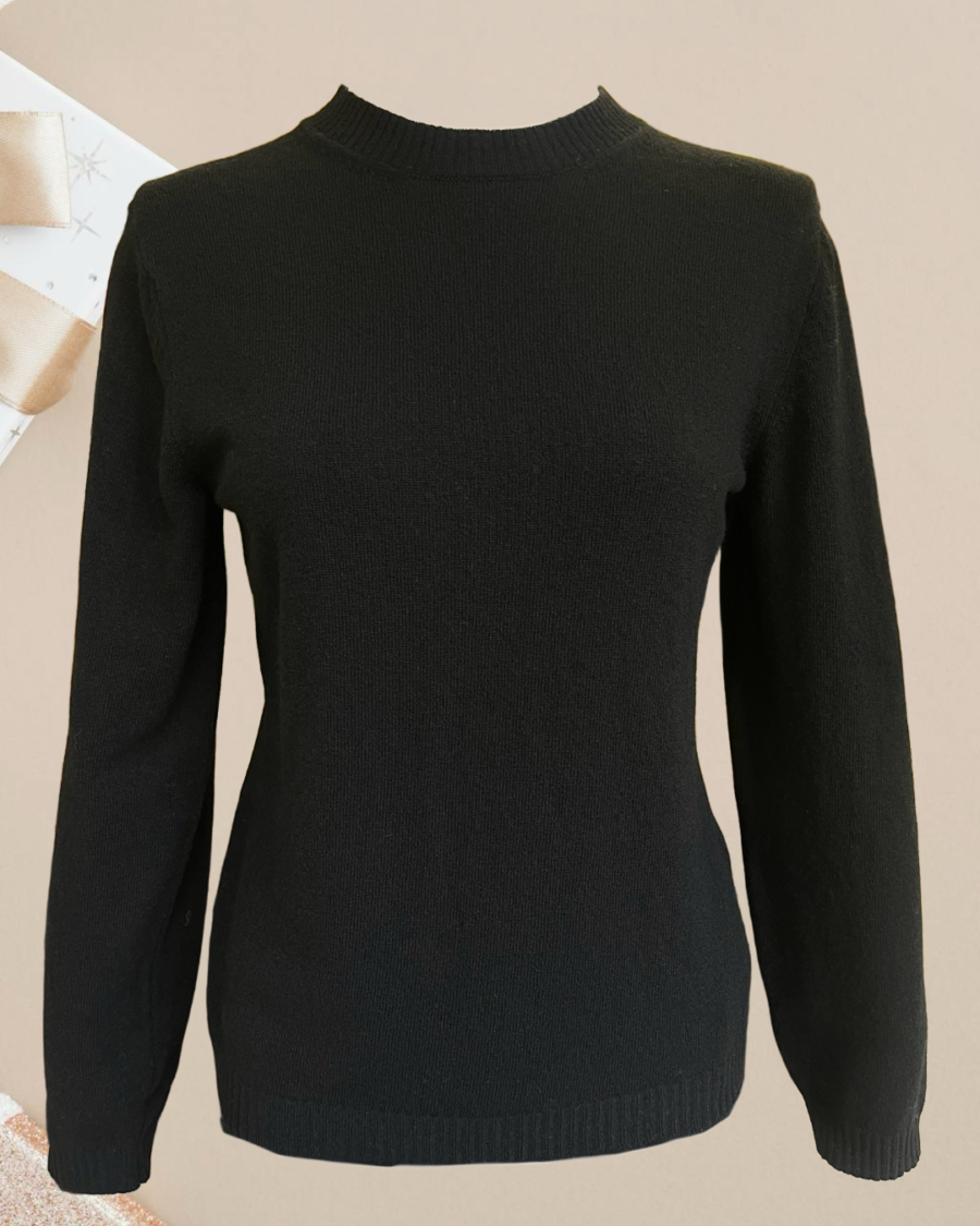 ДЖЕМПЕР ЧОРНИЙ базовий теплий лонгслів 5104-Колекції_Базові моделі_1