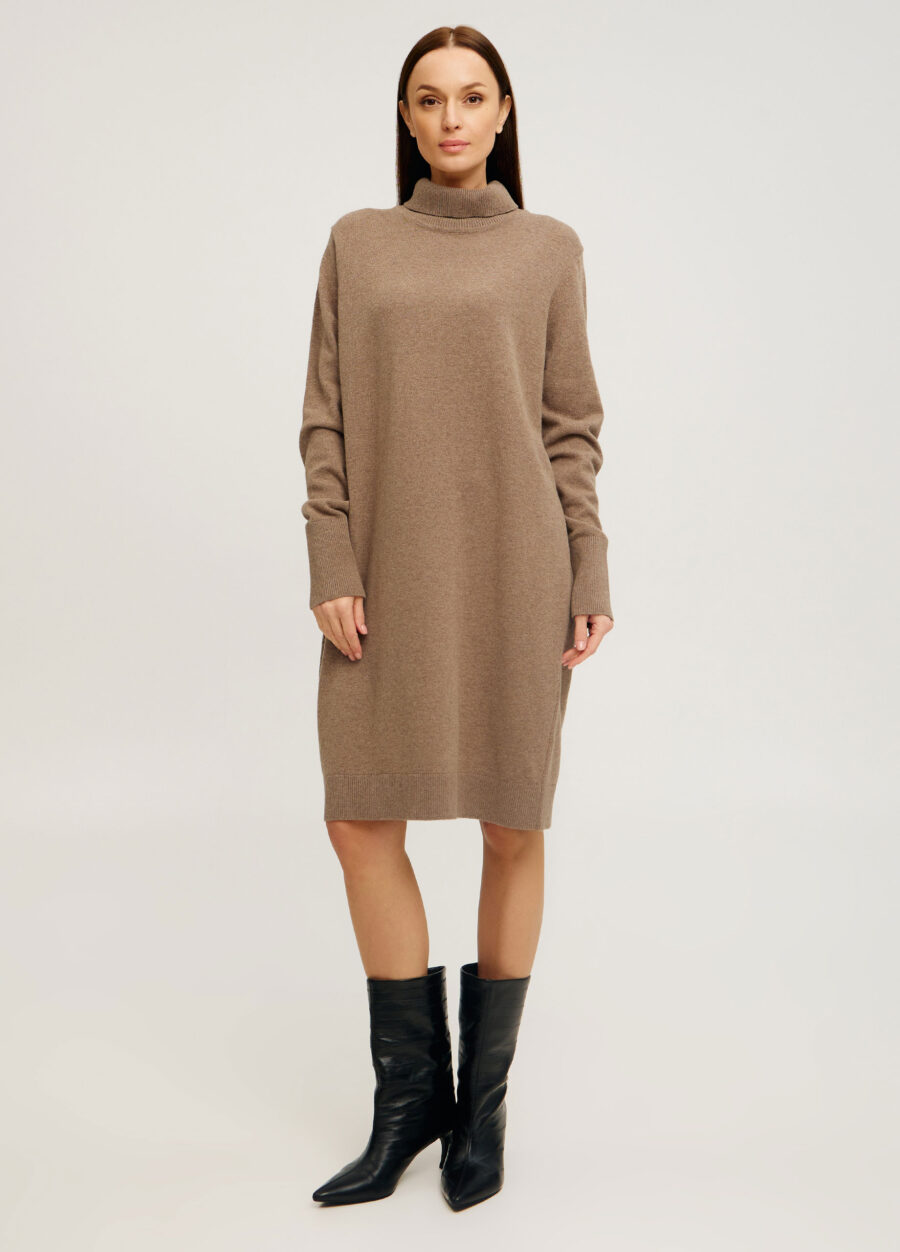 СУКНЯ МОККО тепла міді з напіввовни ягняти 4134-Сукні_Колекції_1