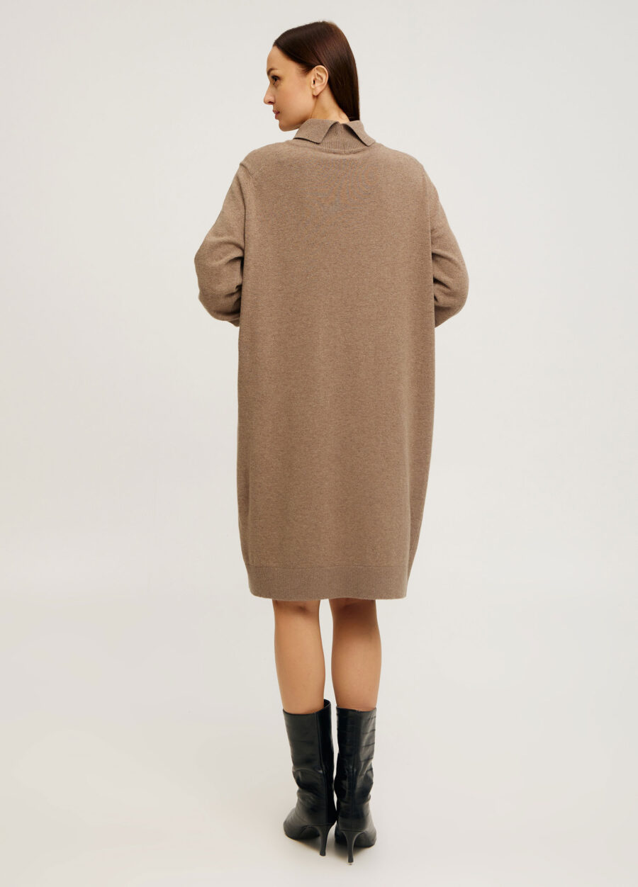СУКНЯ МОККО тепла міді з напіввовни ягняти 4134-Сукні_Колекції_4