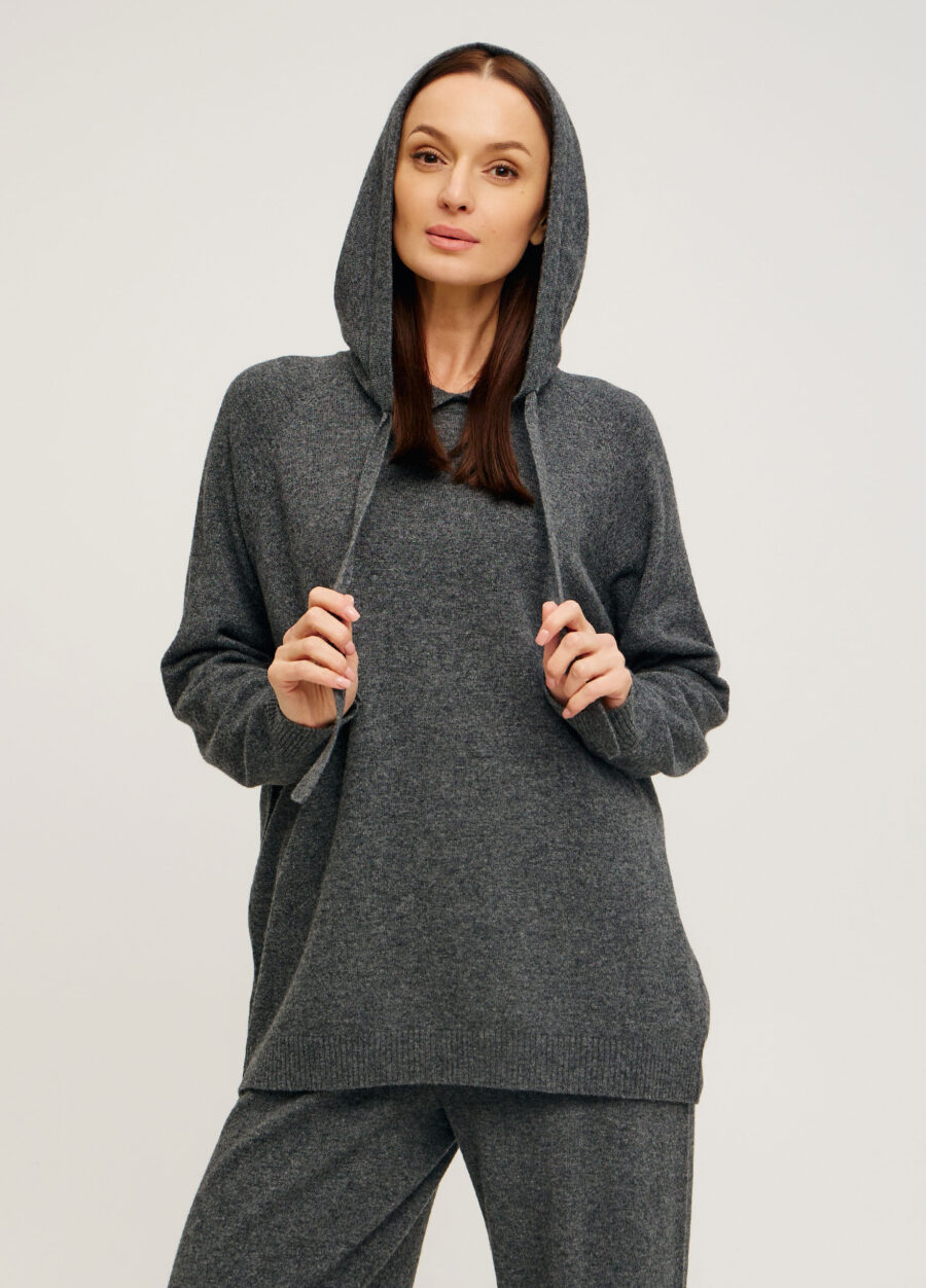 ХУДІ АНТРАЦИТ з вовни оверсайз 4152-Колекції_Осінь-Зима_1