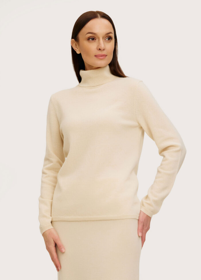 ГОЛЬФ КРЕМОВИЙ з кашеміром 5128