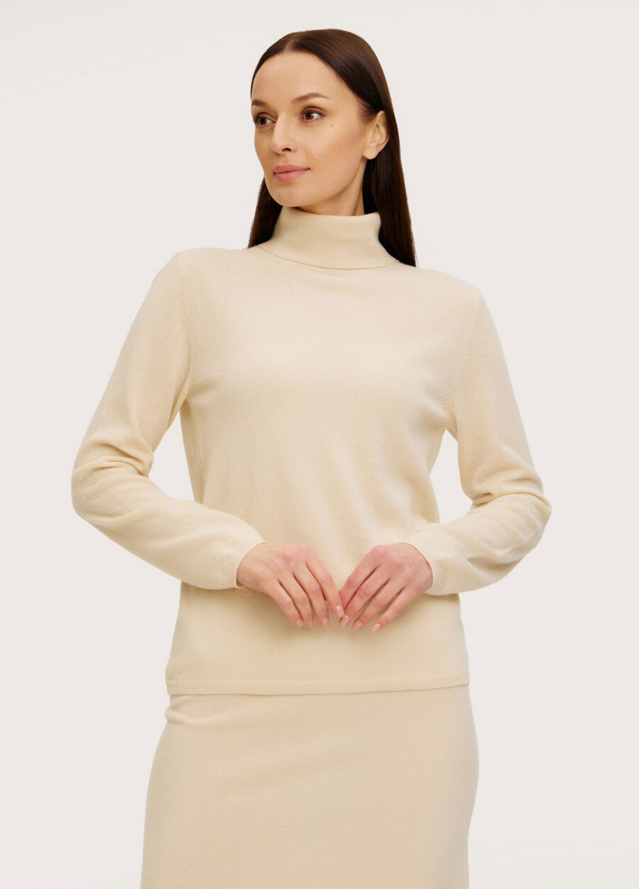 ГОЛЬФ КРЕМОВИЙ з кашеміром 5128-Гольфи_Осінь-Зима_3