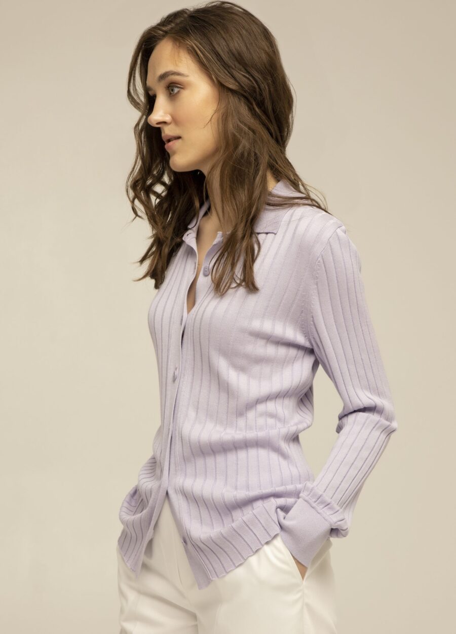 ДЖЕМПЕР БУЗОК поло в рубчик 1029-Джемпера_Коллекции_3