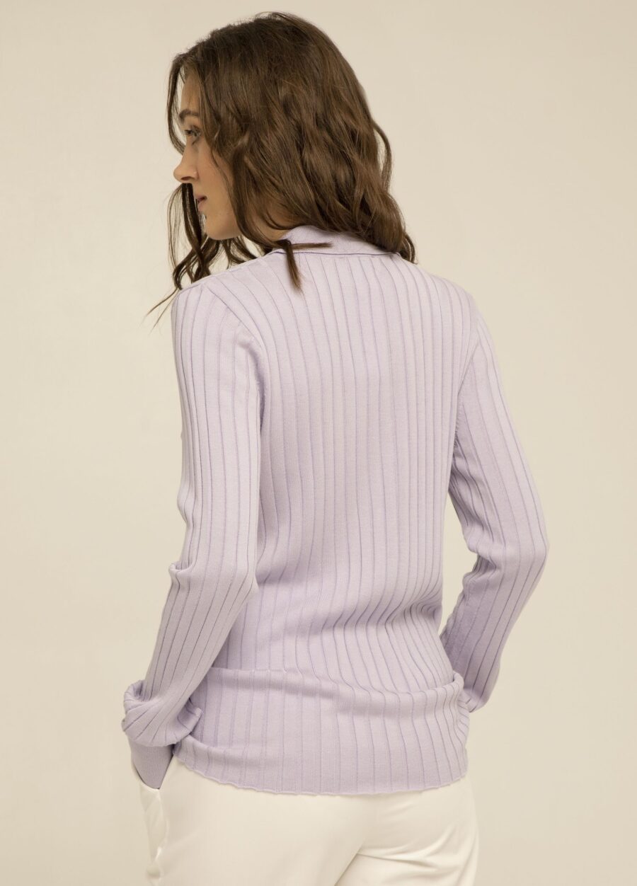 ДЖЕМПЕР БУЗОК поло в рубчик 1029-Джемпера_Коллекции_4