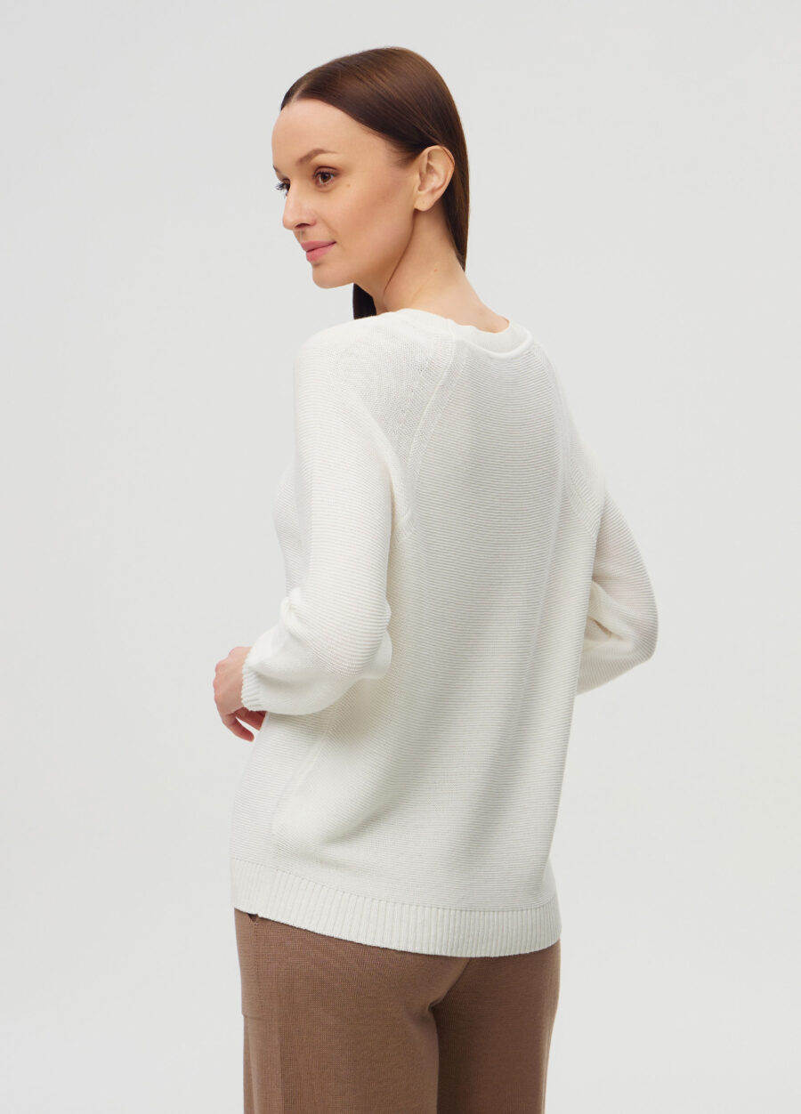 ДЖЕМПЕР НАТУР з напівбавовни 3009-Одяг_Колекції_3