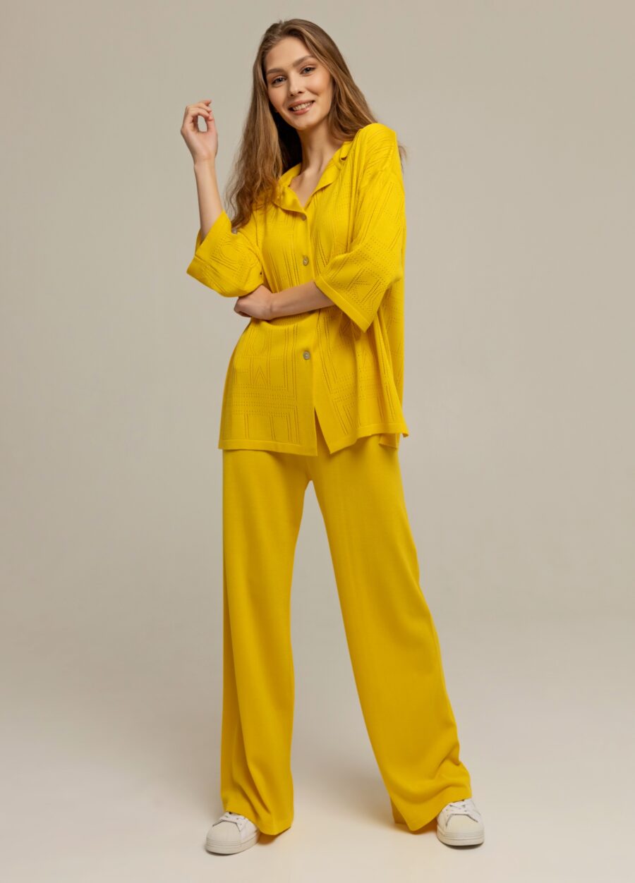 ЖАКЕТ ЖОВТИЙ сорочка на гудзиках 3014-Жакети та Кардигани_Колекції_4