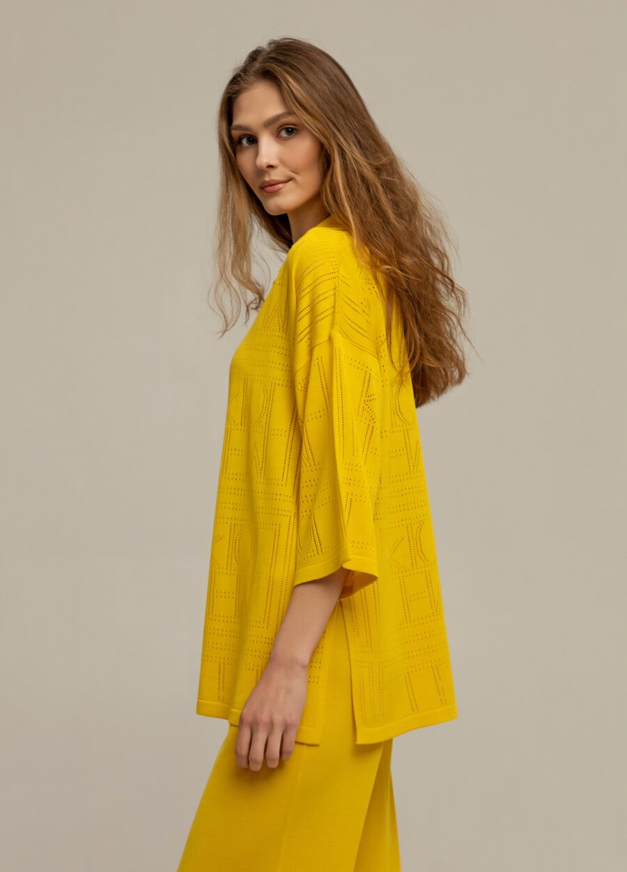 ЖАКЕТ ЖОВТИЙ сорочка на гудзиках 3014-Жакети та Кардигани_Колекції_5