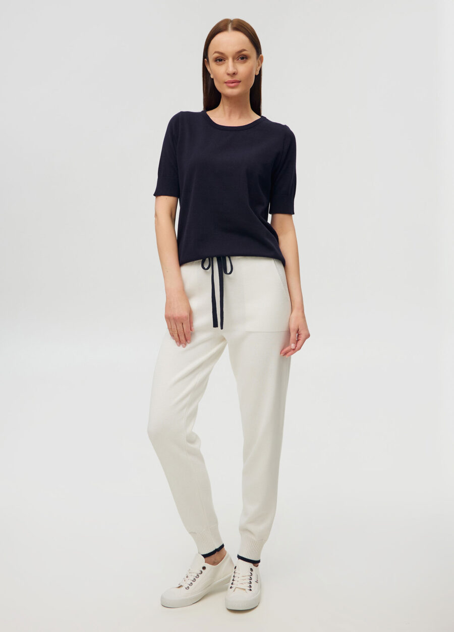 БРЮКИ БІЛІ з напівбавовни 5034-Брюки_Колекції_4