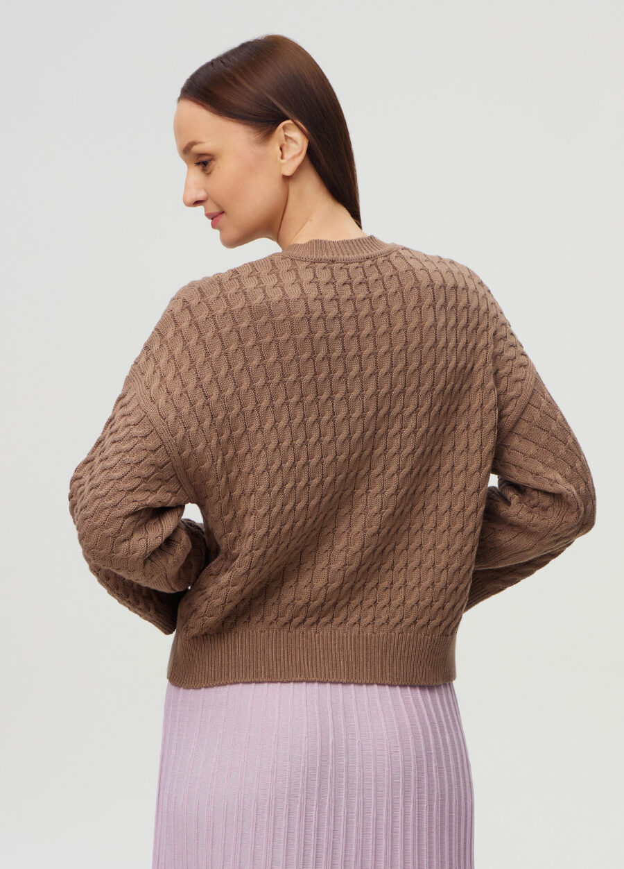 ЖАКЕТ МОККО на пуговицах из полухлопка 6001-Весна-Лето_Жакеты и Кардиганы_4