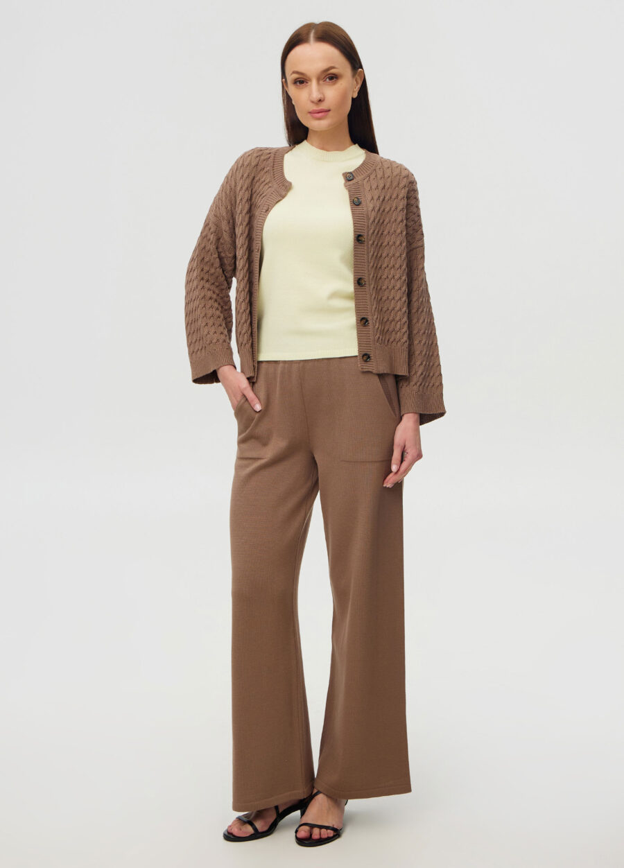 ЖАКЕТ МОККО на пуговицах из полухлопка 6001-Весна-Лето_Жакеты и Кардиганы_6