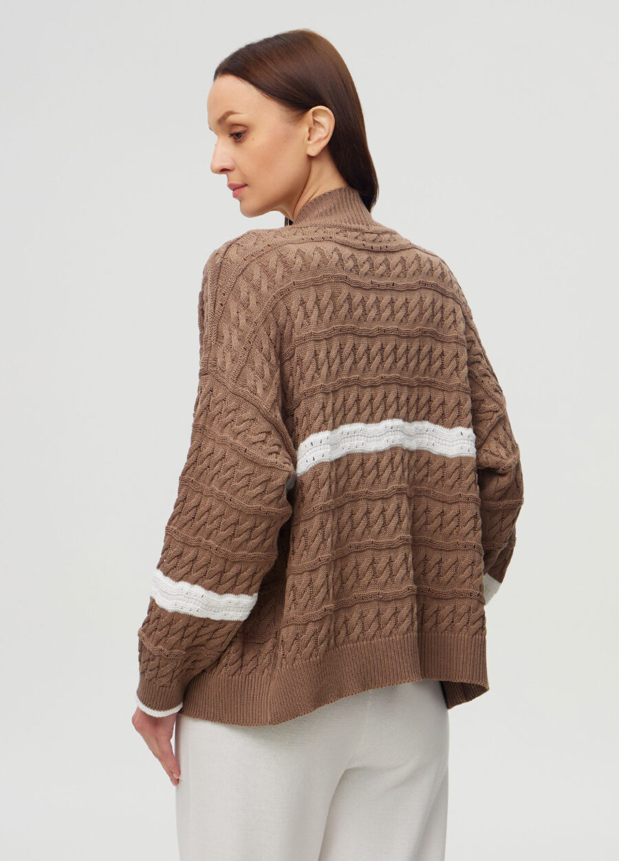 ЖАКЕТ МОККО без застібки з напівбавовни 6003-Одяг_Весна-Літо_2