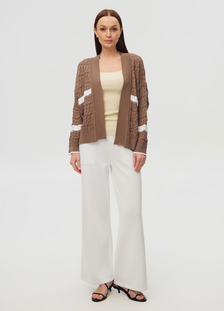 ЖАКЕТ МОККО без застібки з напівбавовни 6003-Одяг_Весна-Літо_4