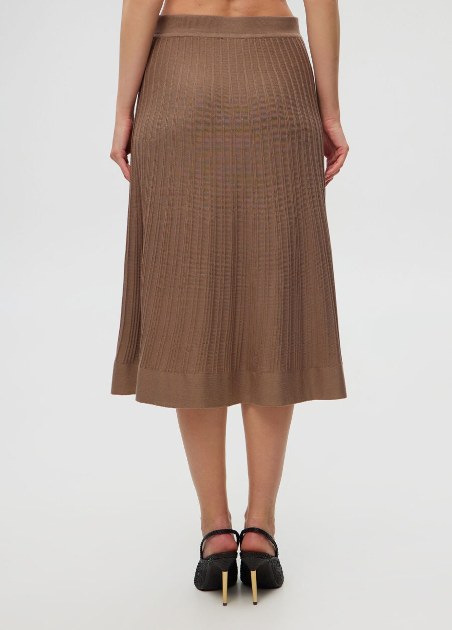 СПІДНИЦЯ МОККО міді з бавовни А силуету 6006-Колекції_Одяг_3