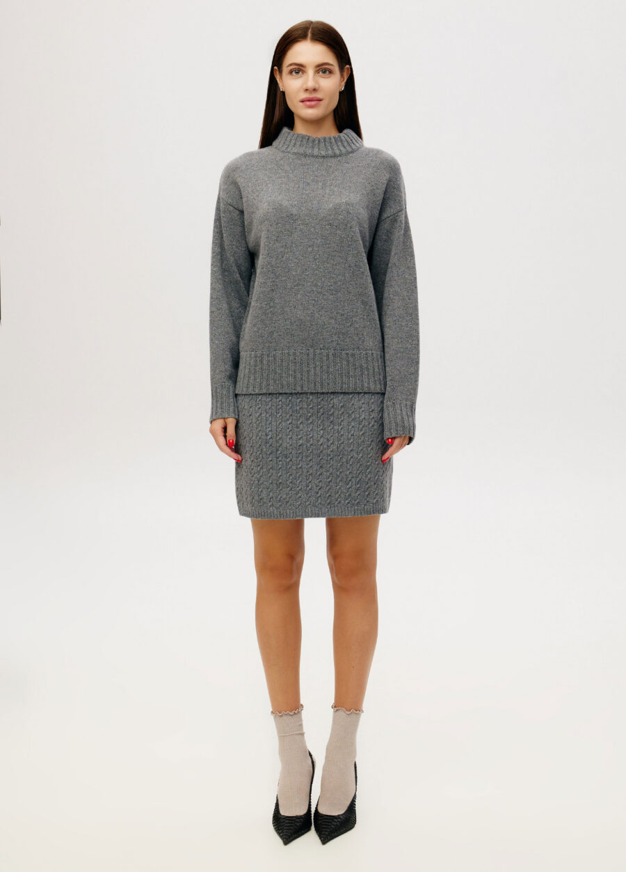 JUMPER GREY lamb's wool 6030-Collections_Fall-Winter_6