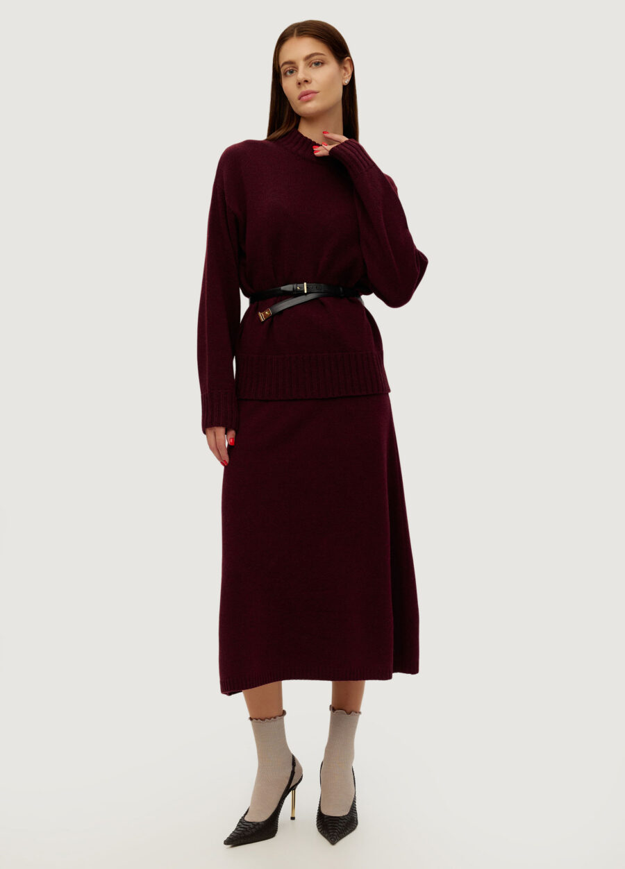 JUMPER BURGUNDY lamb's wool 6030-Collections_Fall-Winter_5